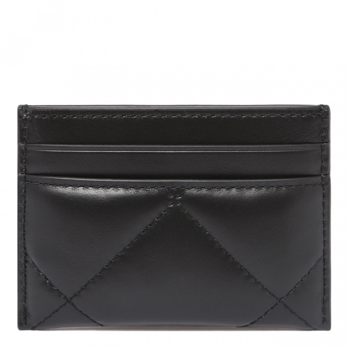 Black Logo Plaque Card Holder