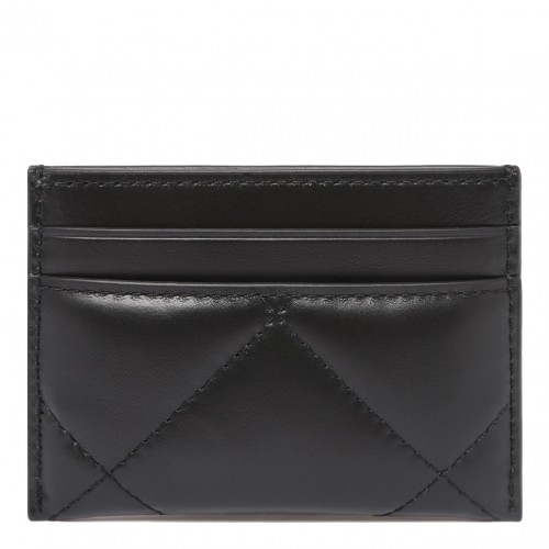 Black Logo Plaque Card Holder