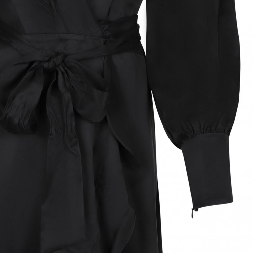 Black Wrap Dress