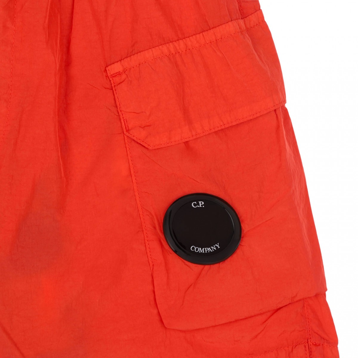 Mandarin Red Swim Shorts