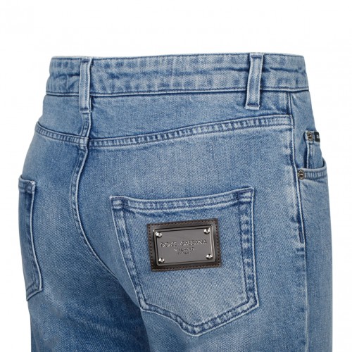 Light Blue Bootcut Jeans