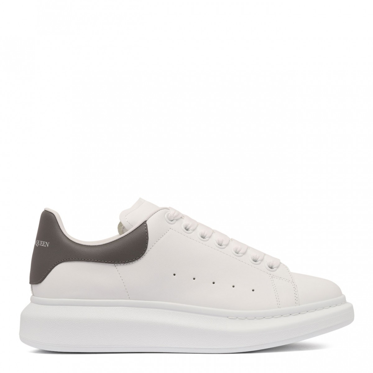 White and Grey Oversized Sneakers