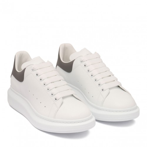 White and Grey Oversized Sneakers