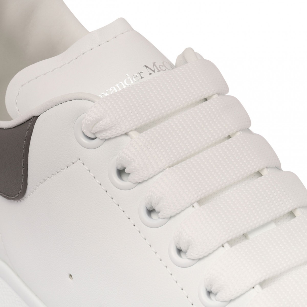 White and Grey Oversized Sneakers