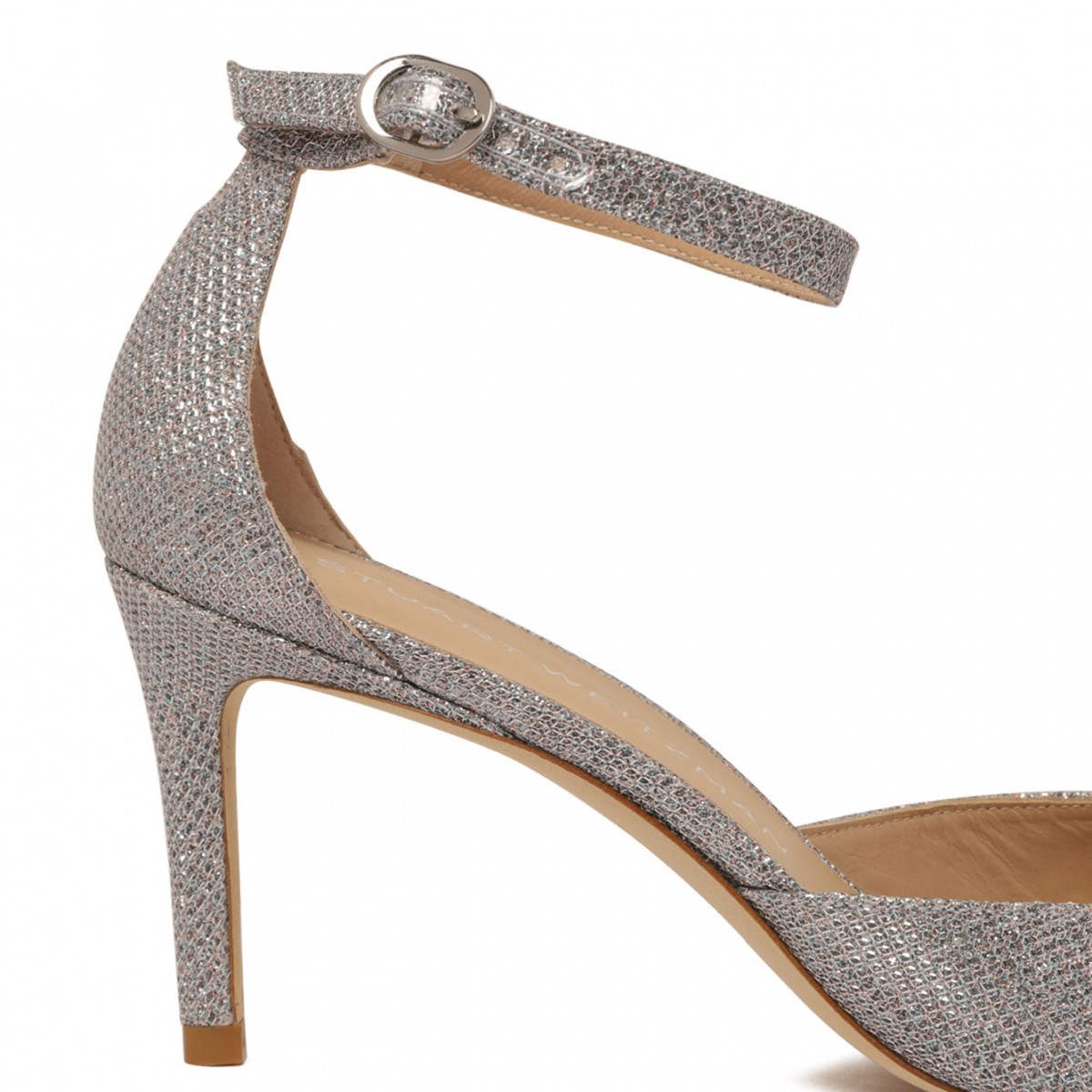 Silver Heeled Sandals