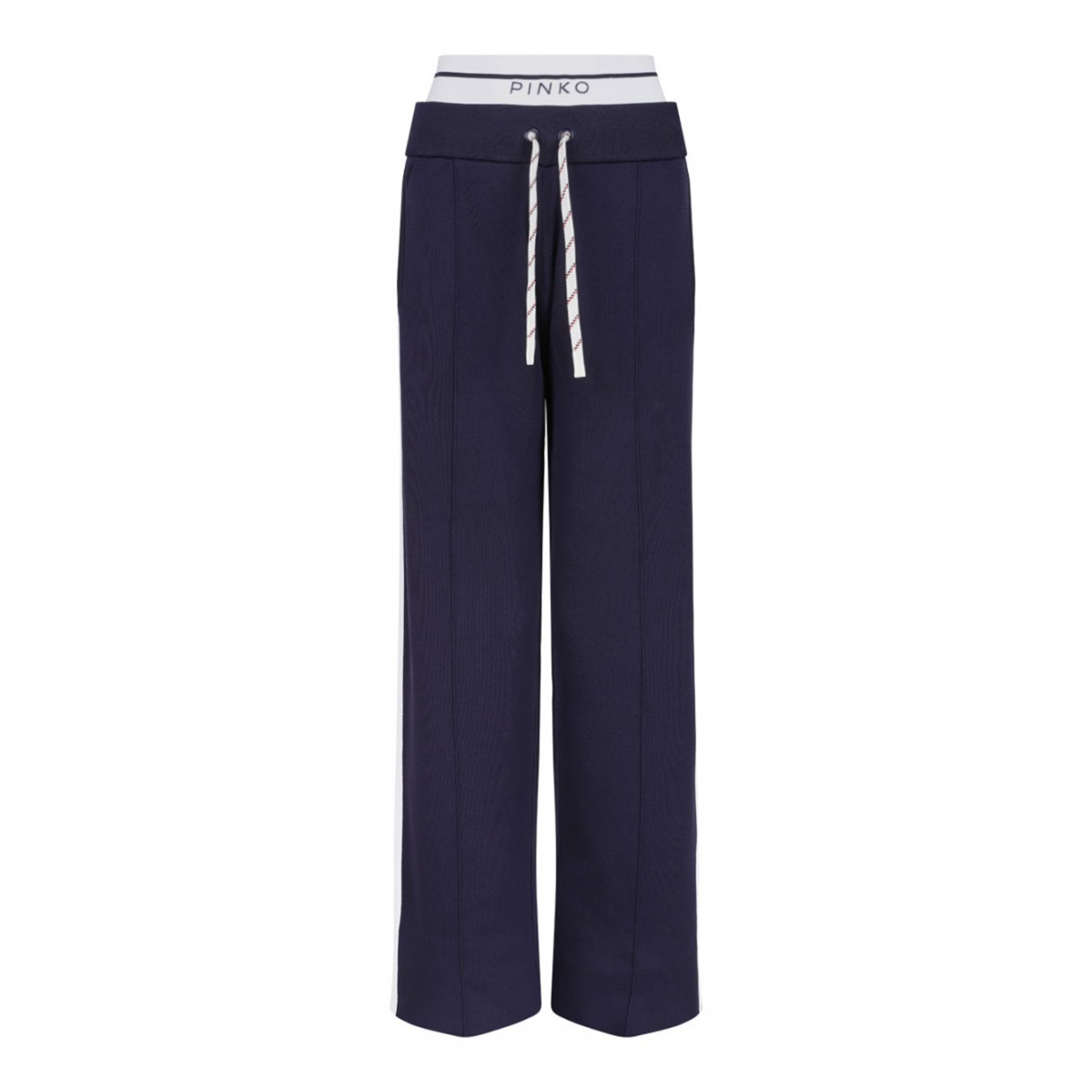 Blue and White Track Pants