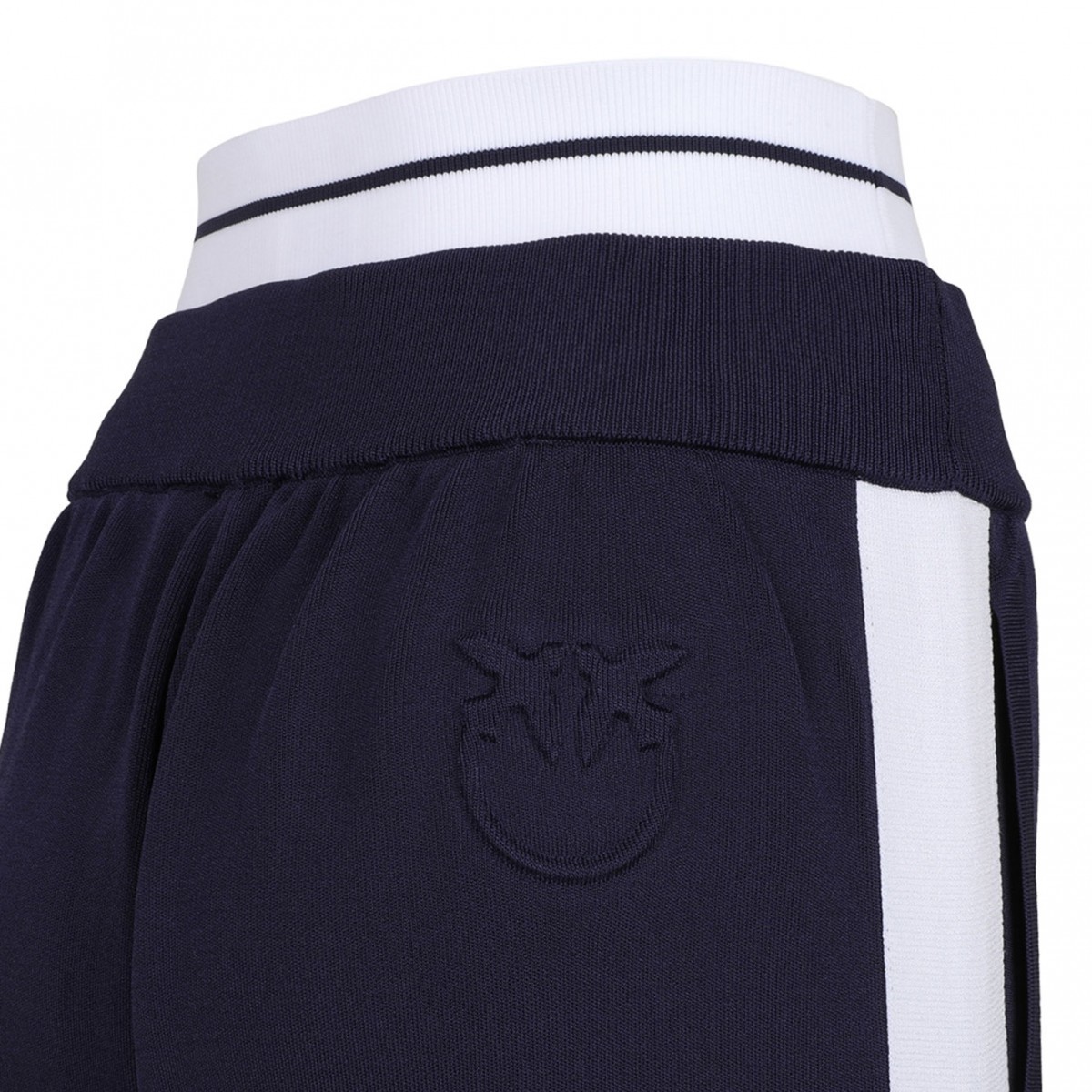 Blue and White Track Pants