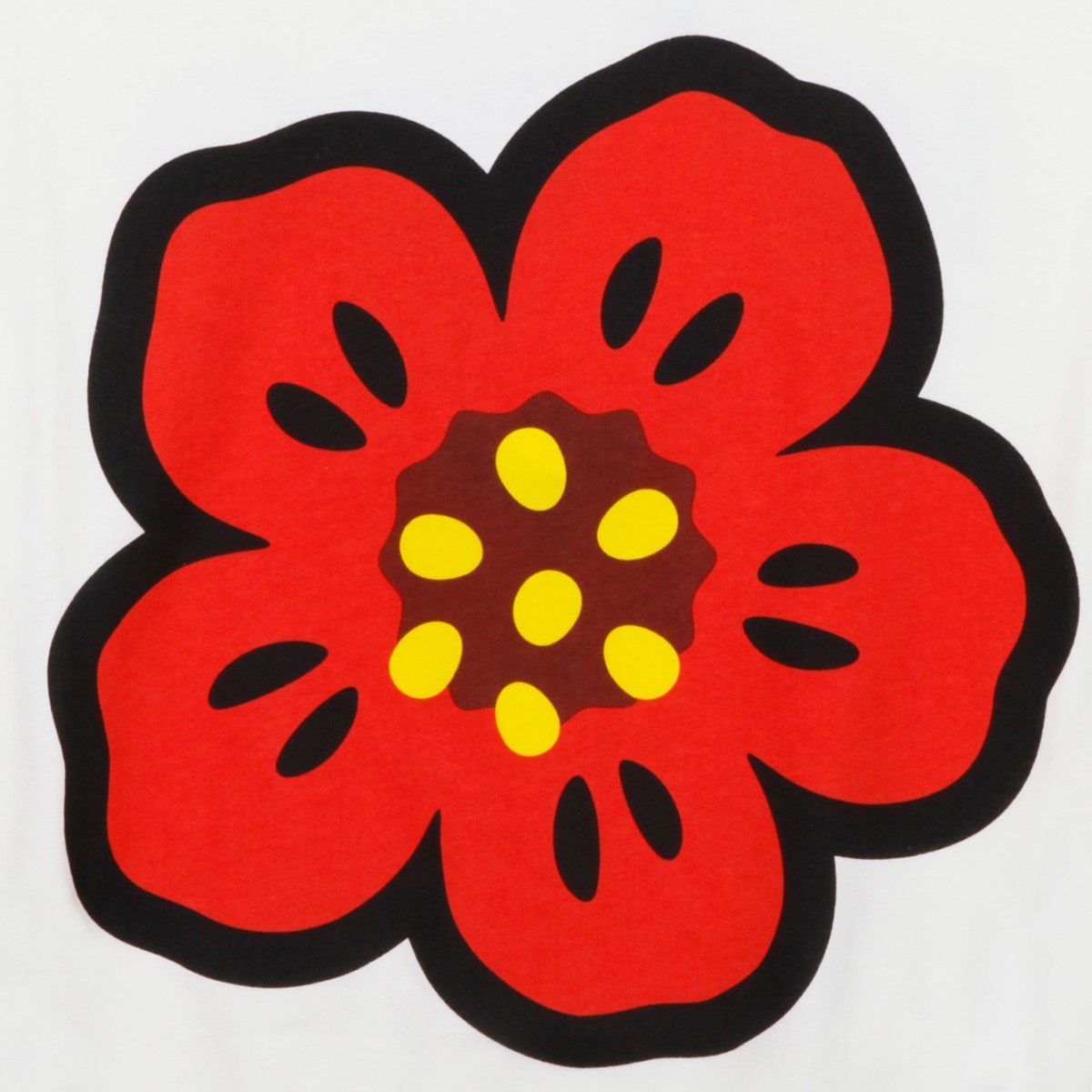 Ivory Graphic Print Sweatshirt