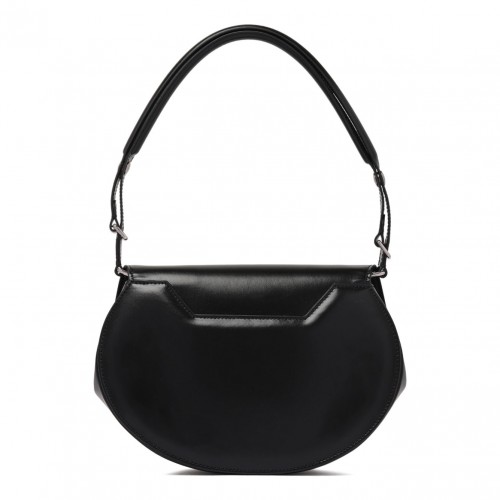 Black Orb Print Shoulder Bag