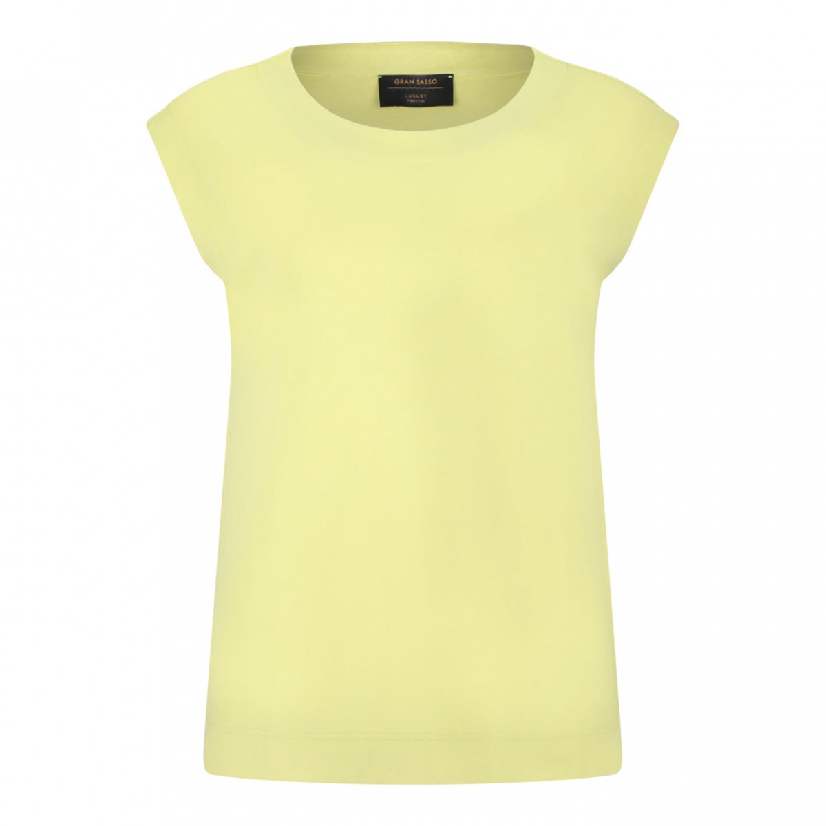 Light Yellow Sleeveless Top