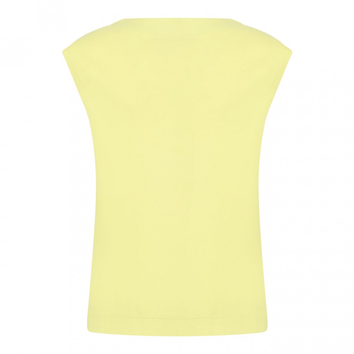 Light Yellow Sleeveless Top