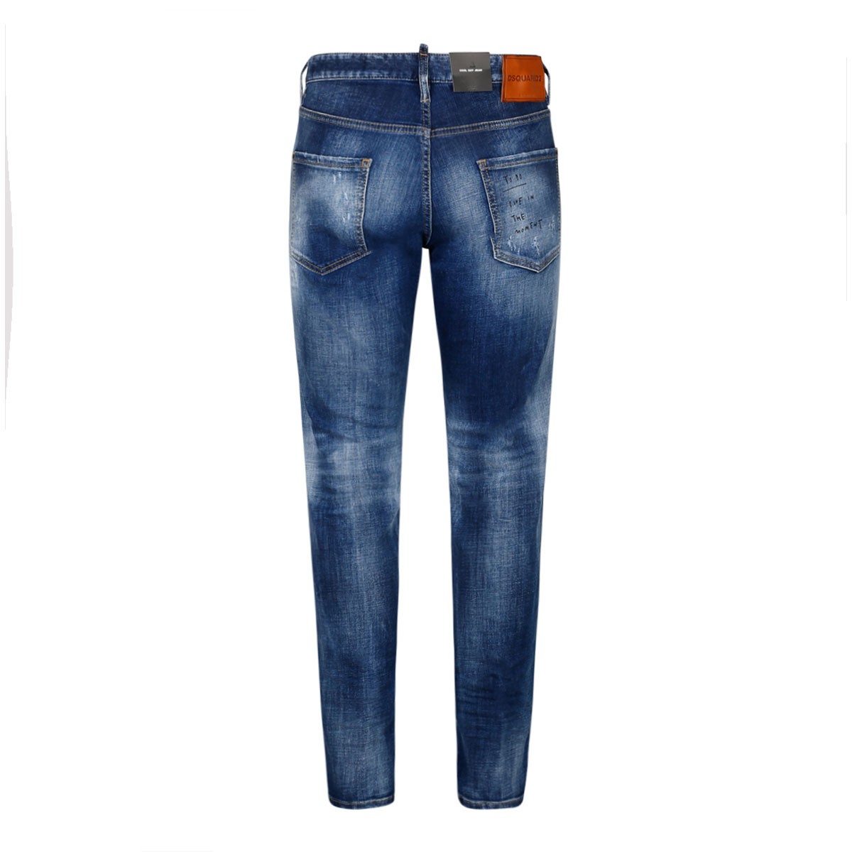 Navy Blue Denim Jeans