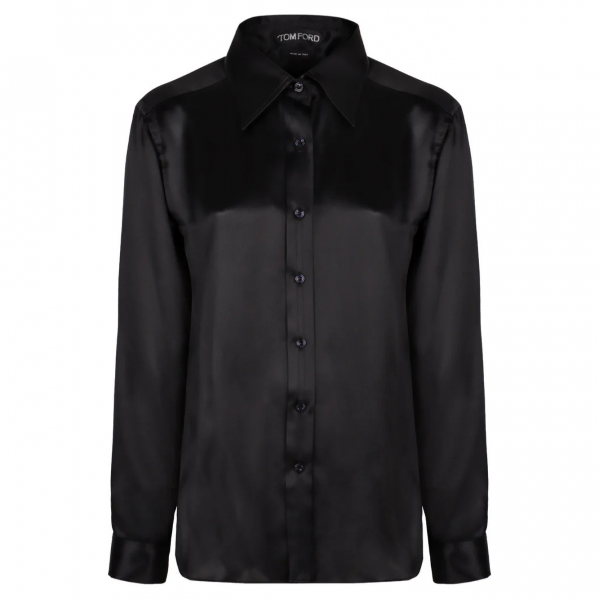 Black Silk Shirt