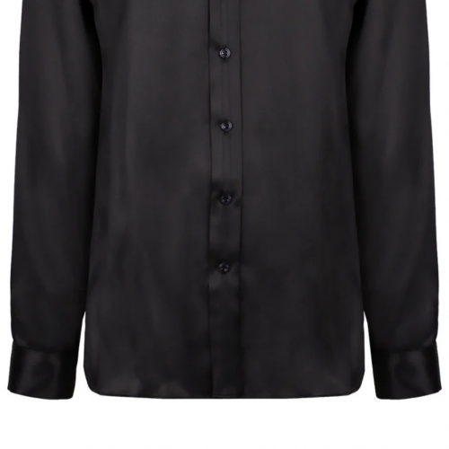 Black Silk Shirt