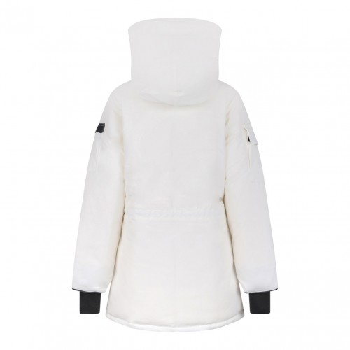 White Padded Coat 2