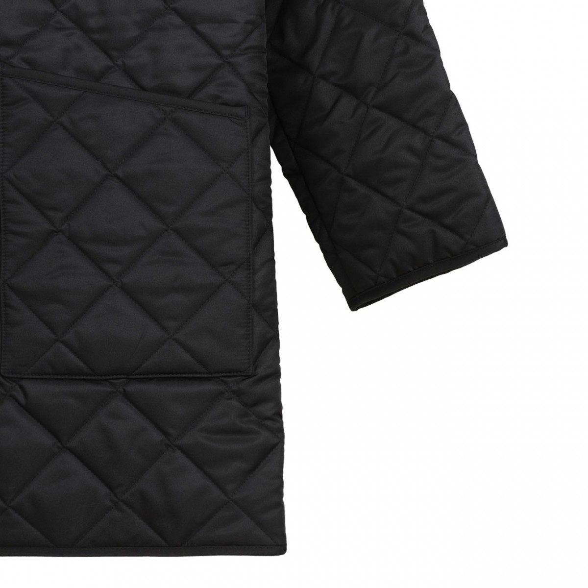 Black Quilted Jacket