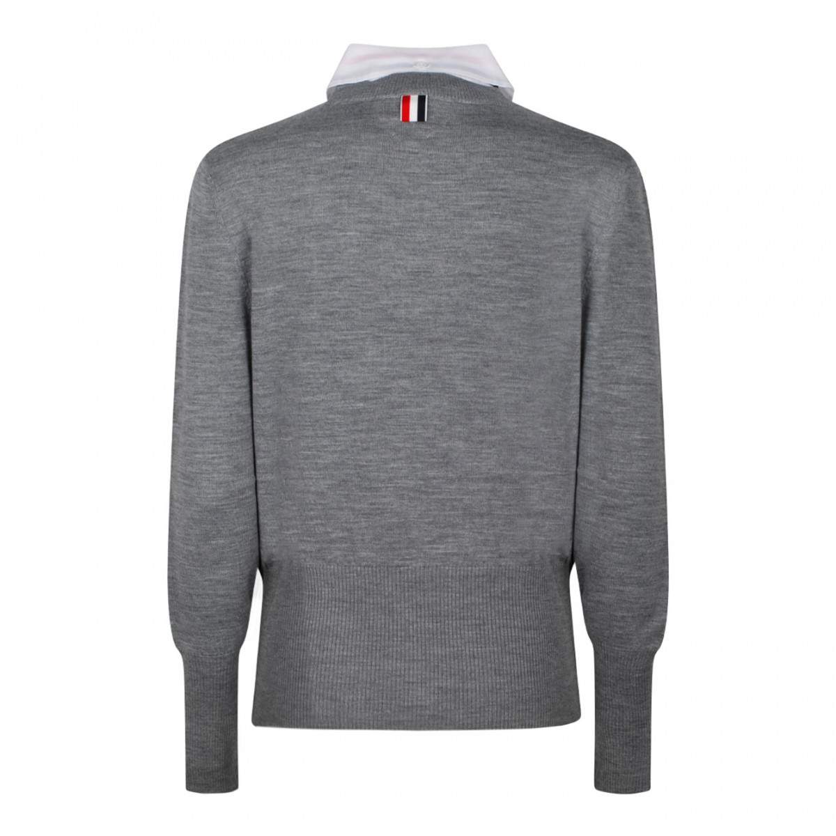 Light Grey Pullover Combo Shirt