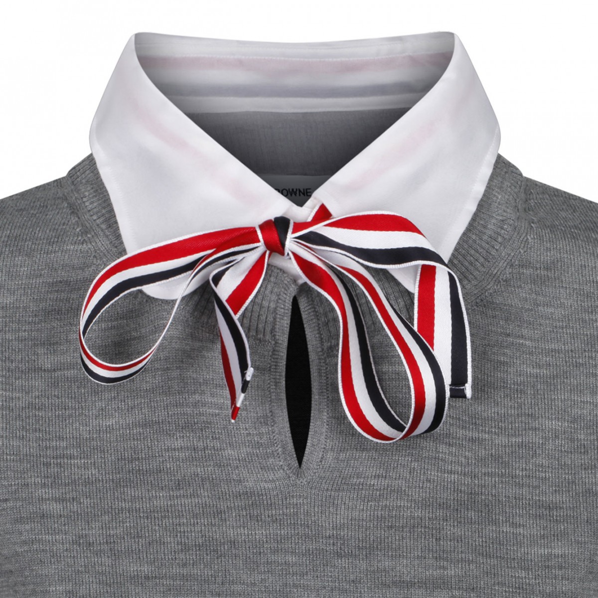 Light Grey Pullover Combo Shirt