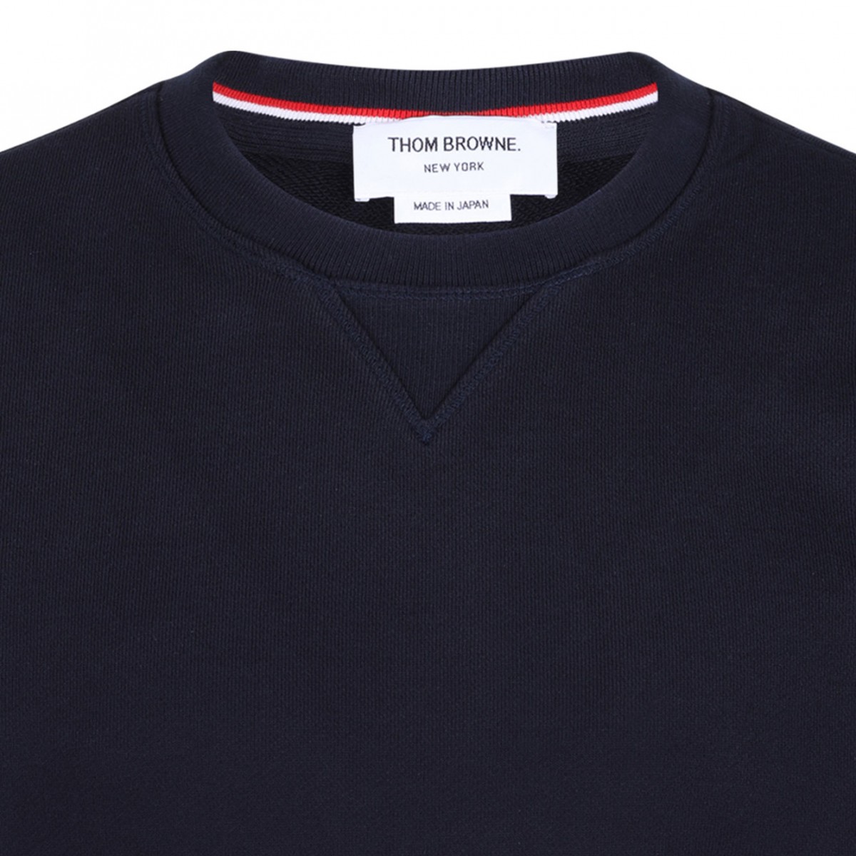 Navy Blue 4-Bar Sweatshirt