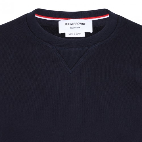 Navy Blue 4-Bar Sweatshirt