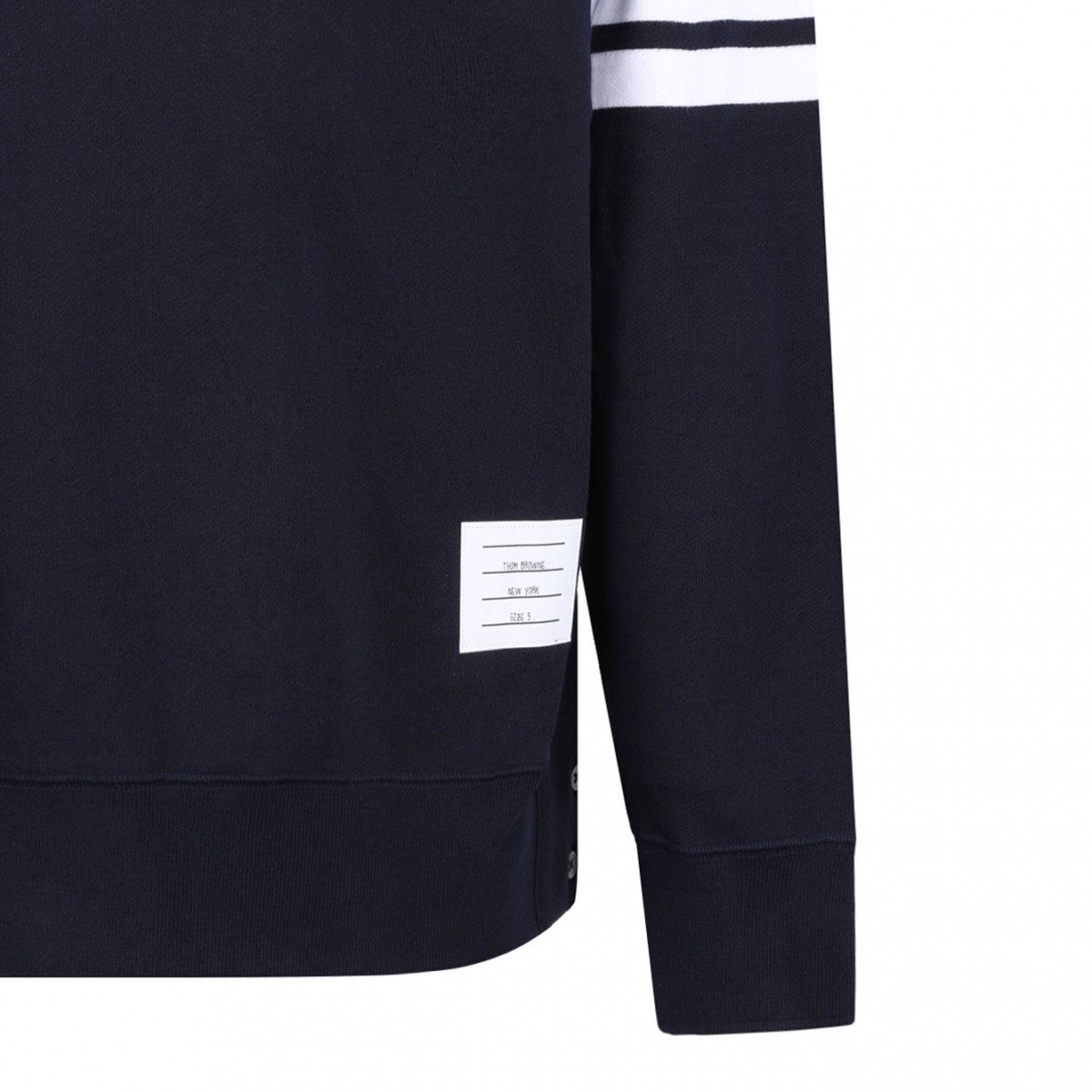 Navy Blue 4-Bar Sweatshirt