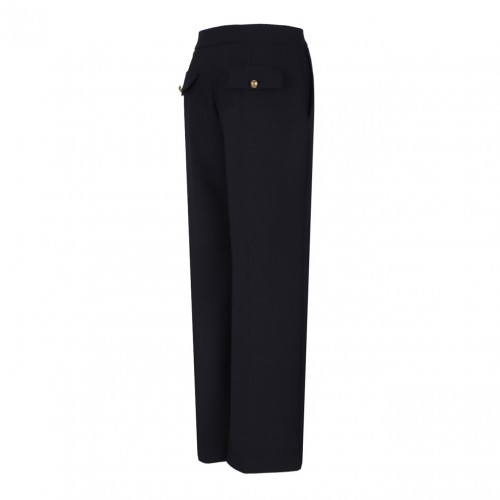 Black Cropped Trousers