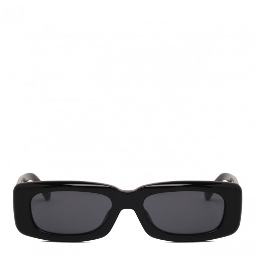 Black Rectangle Sunglasses