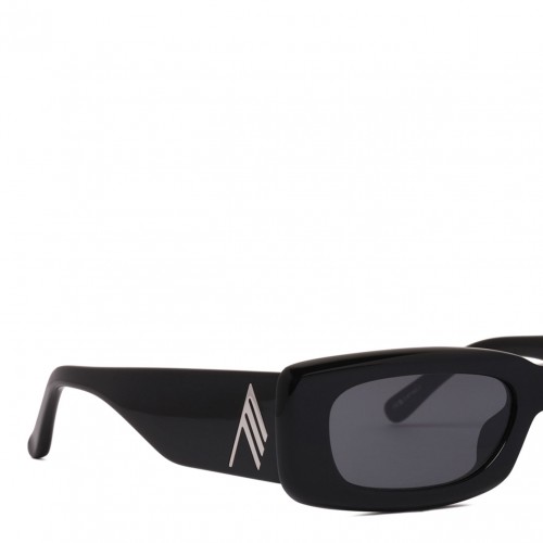 Black Rectangle Sunglasses