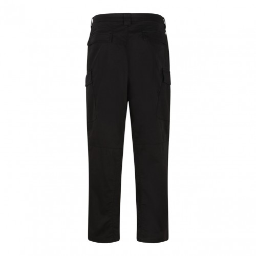 Black Cargo Trousers 2