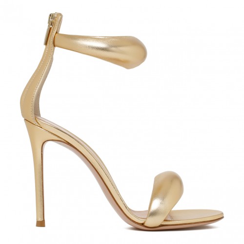 Gold Tone Bijoux Sandals