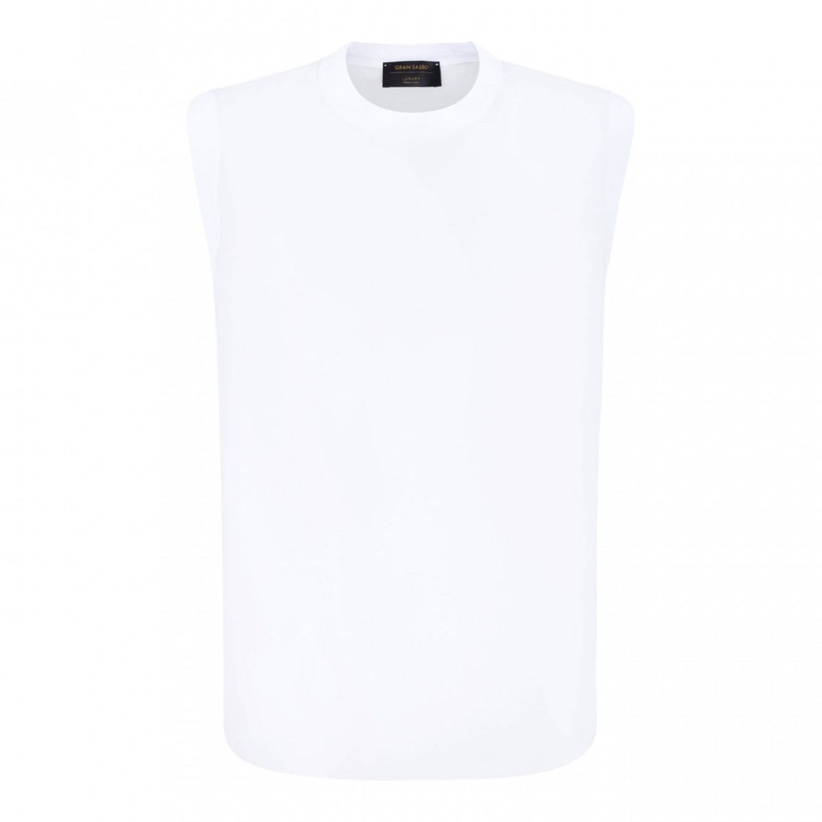 White Sleeveless Top