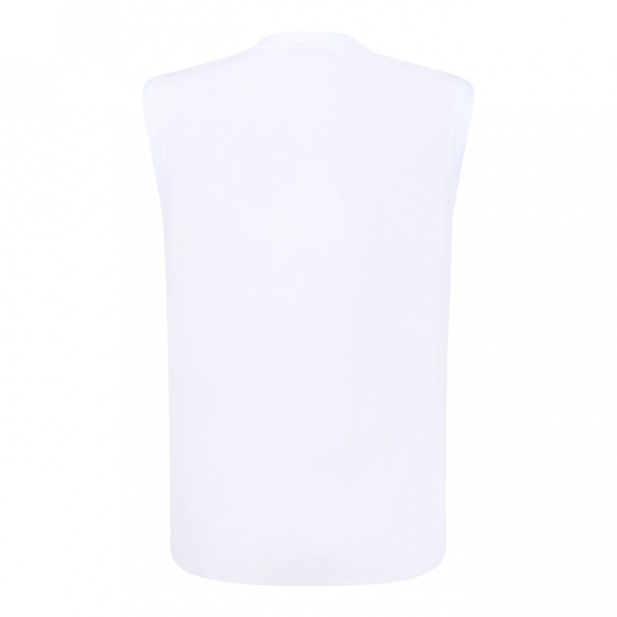 White Sleeveless Top