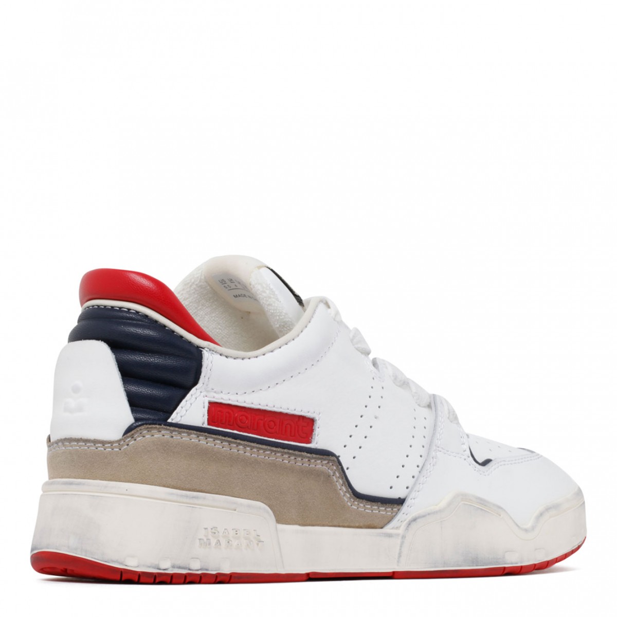 White Emree Panelled Sneakers