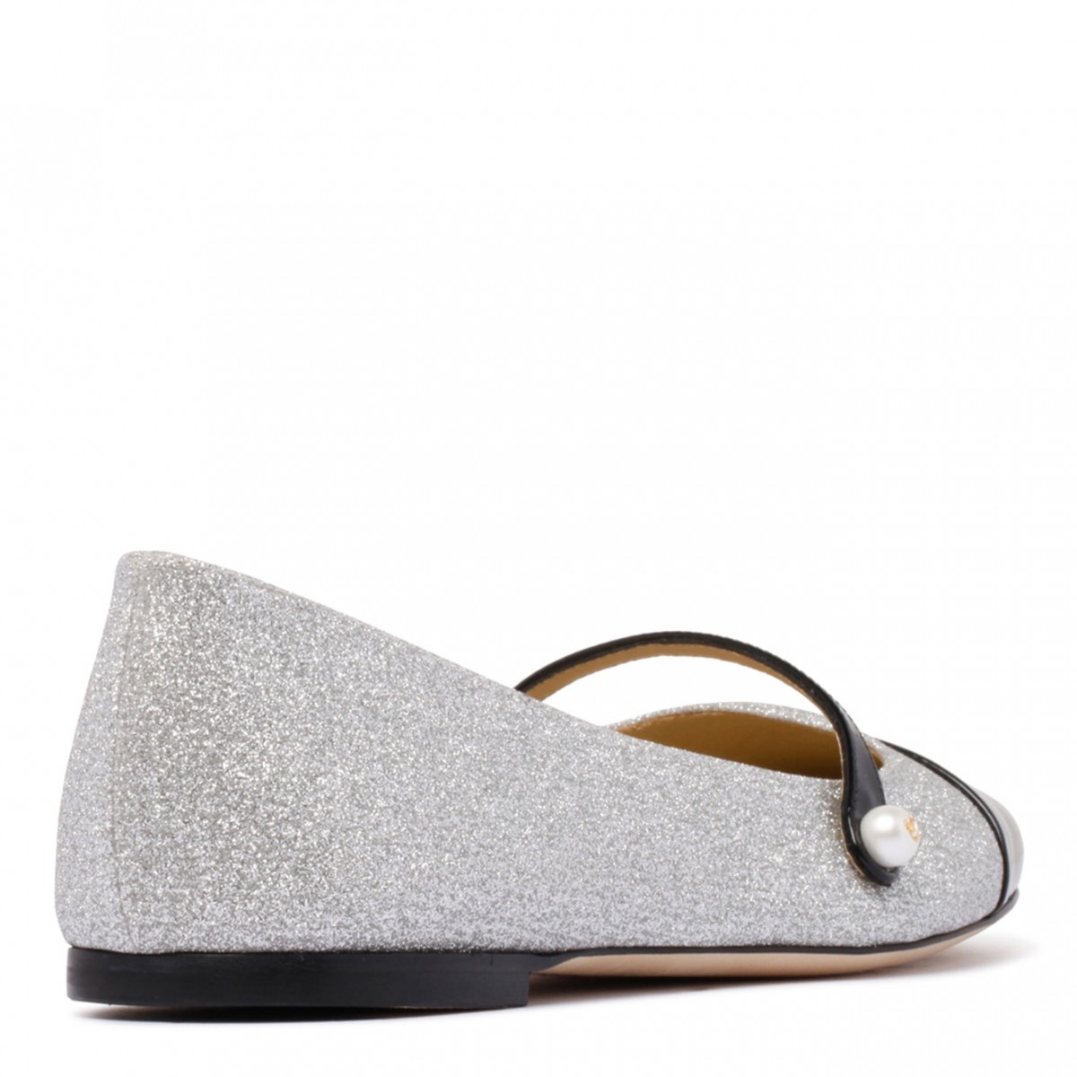 Silver and Black Elisa Balllerina