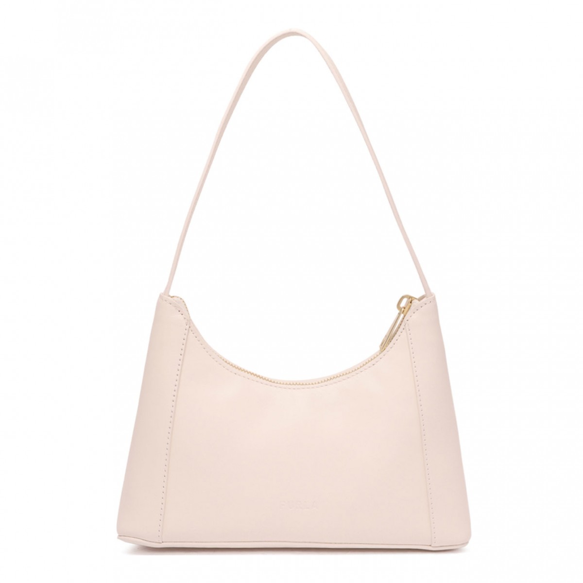 Cream Mini Diamamte Shoulder Bag