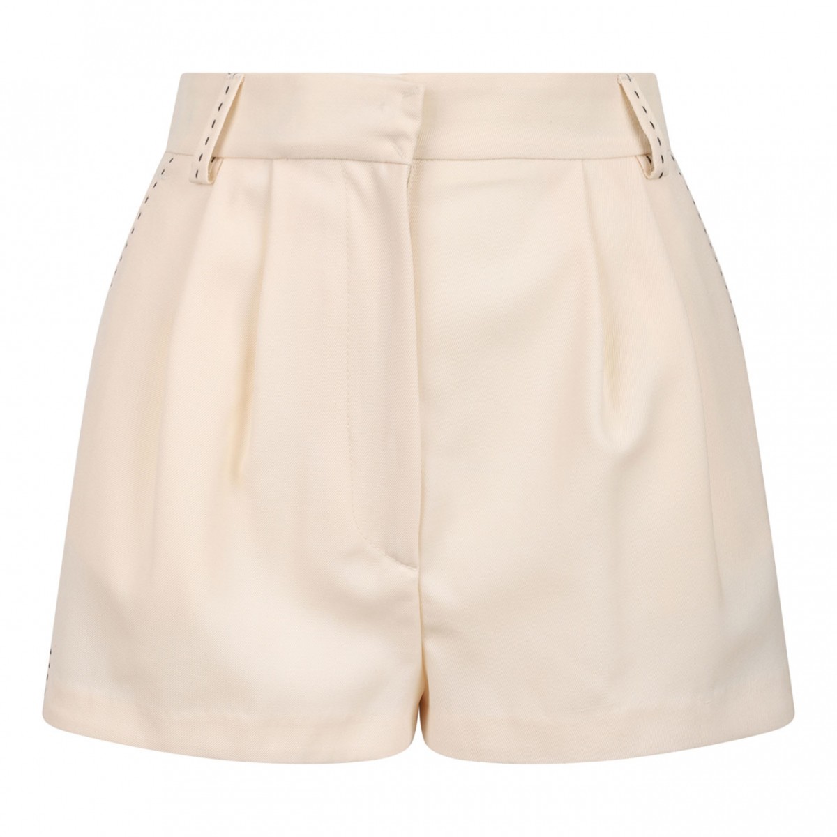 Cream Shorts