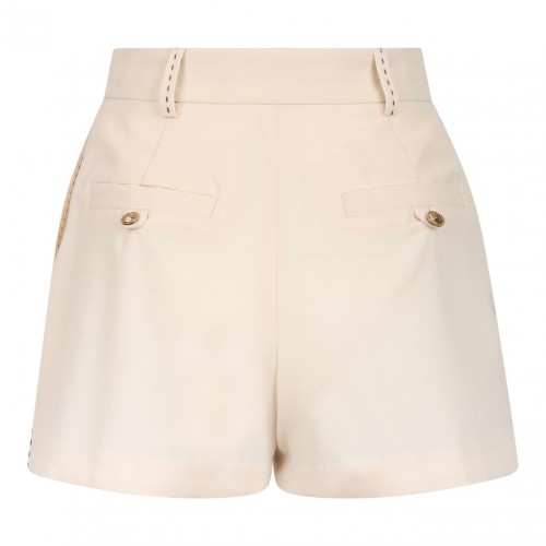 Cream Shorts 2