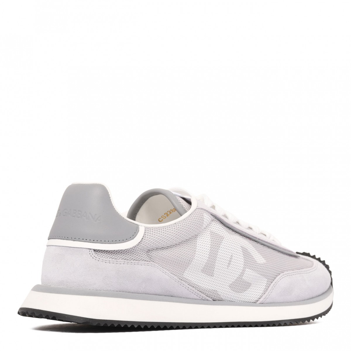 White And Grey DG Cushion Sneaker