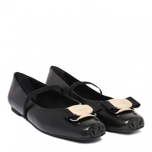 Black Vera Ballet Flats 2