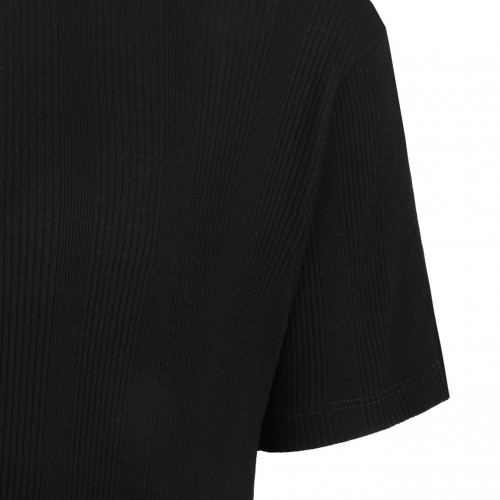 Black Four Stitch Logo T-Shirt