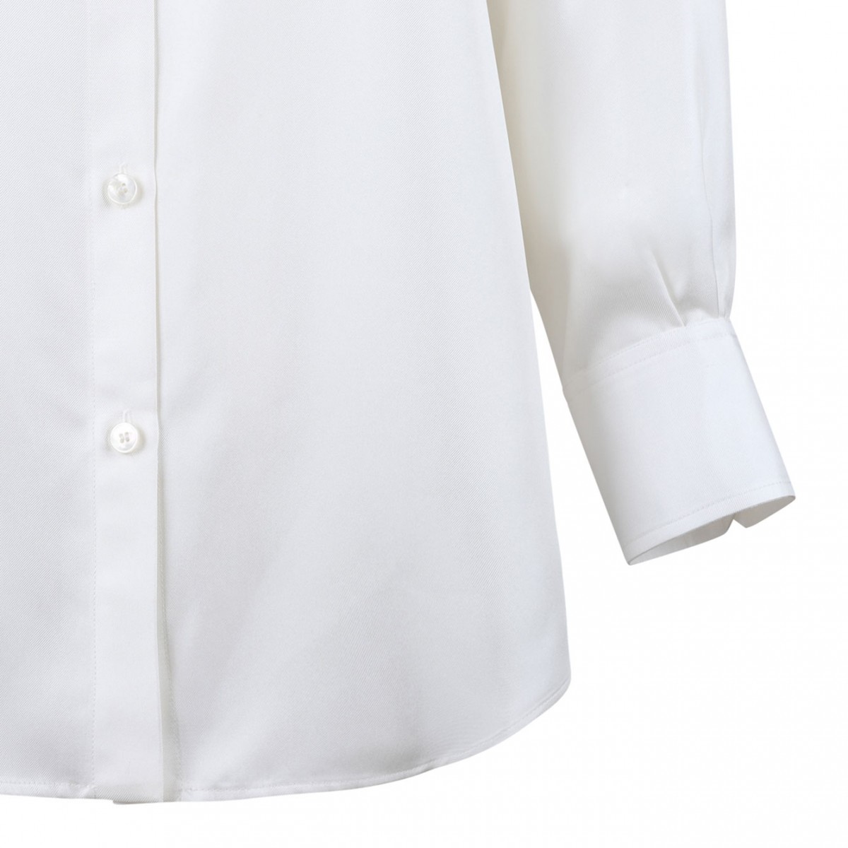 White Silk Shirt