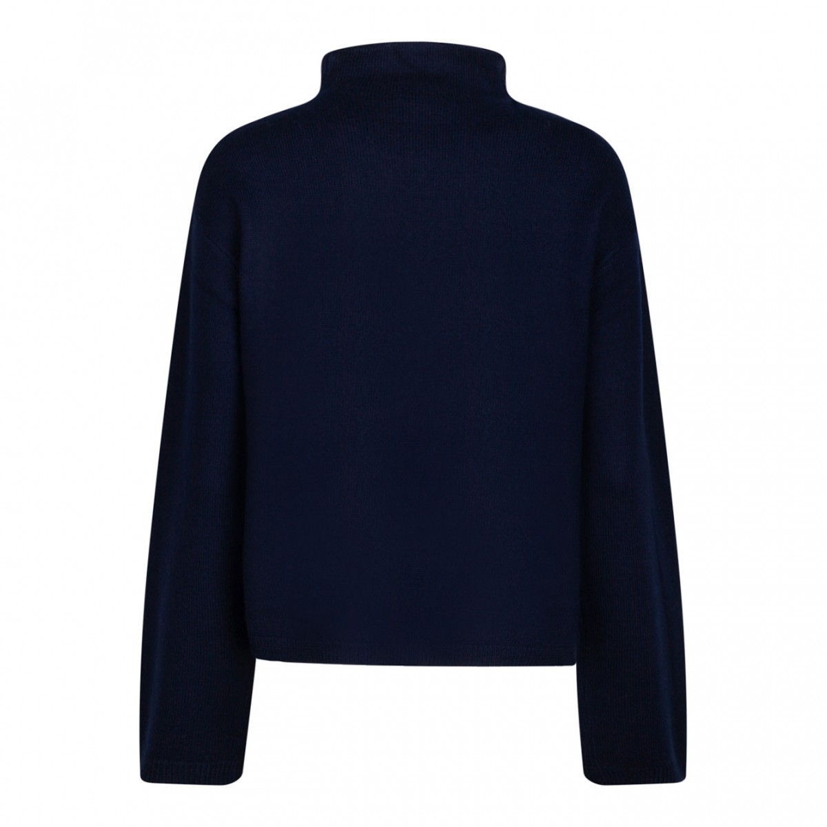 Navy Blue Wool Jumper