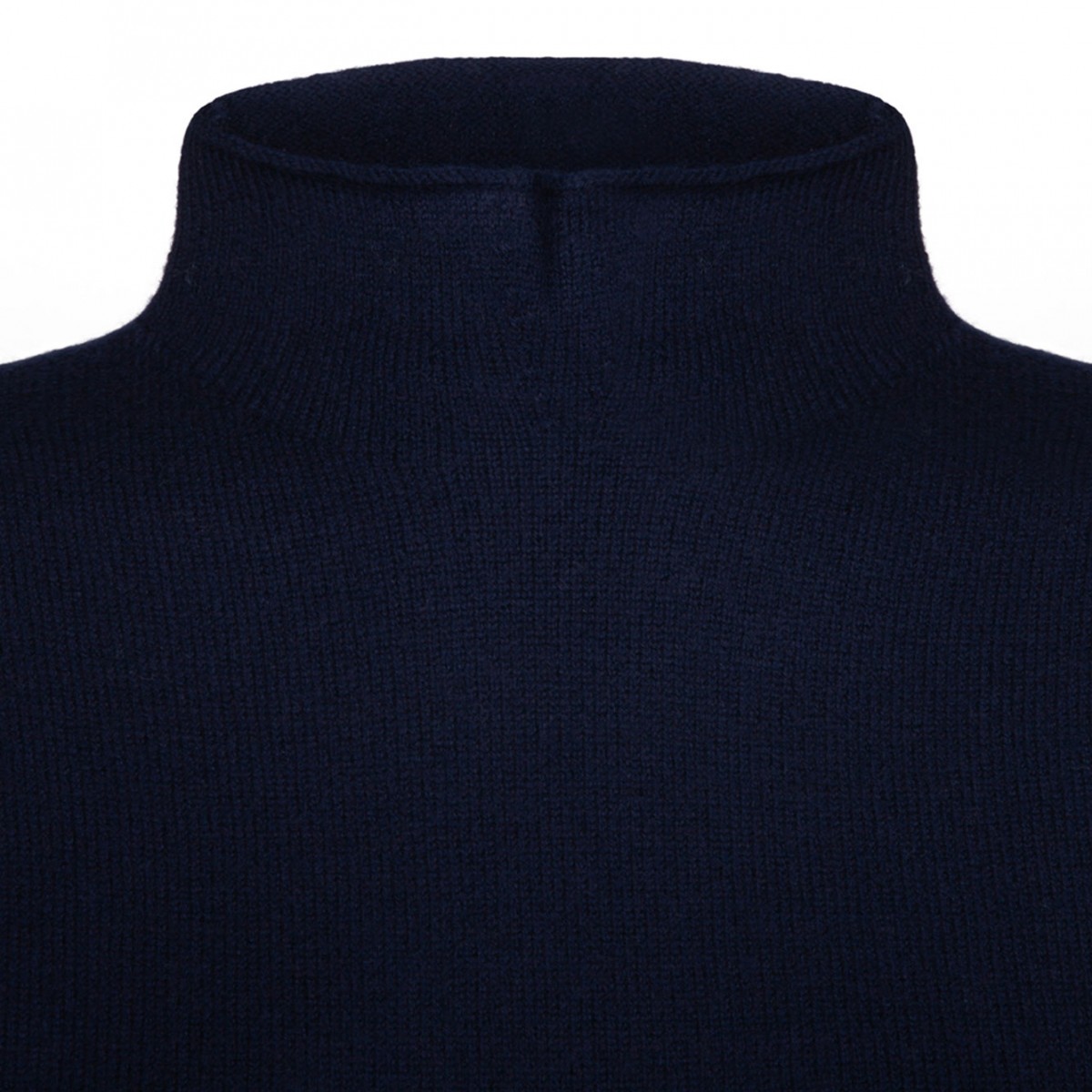 Navy Blue Wool Jumper