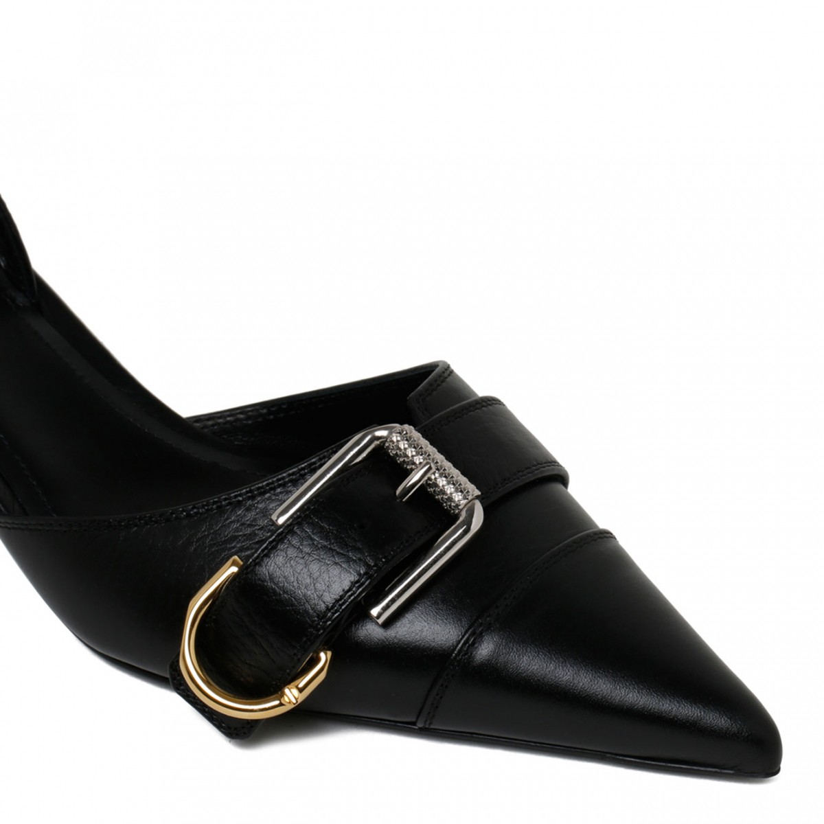 Black Voyou Slingback
