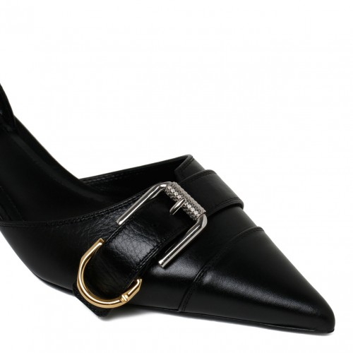 Black Voyou Slingback