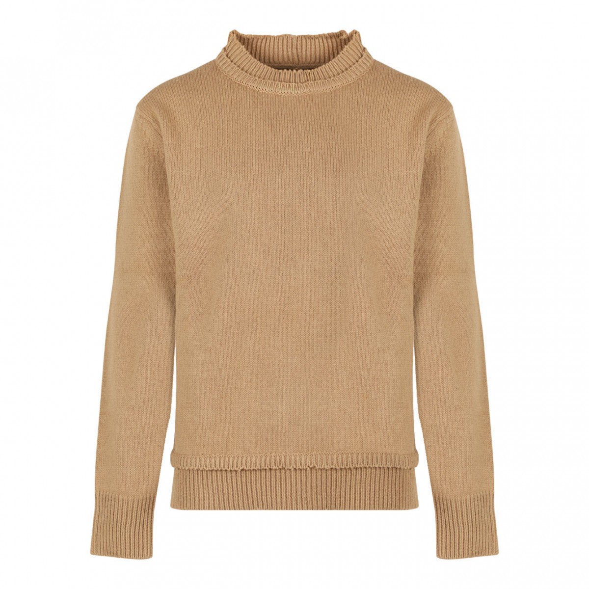 Beige Knitted Jumper