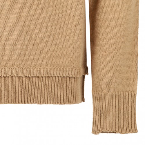Beige Knitted Jumper