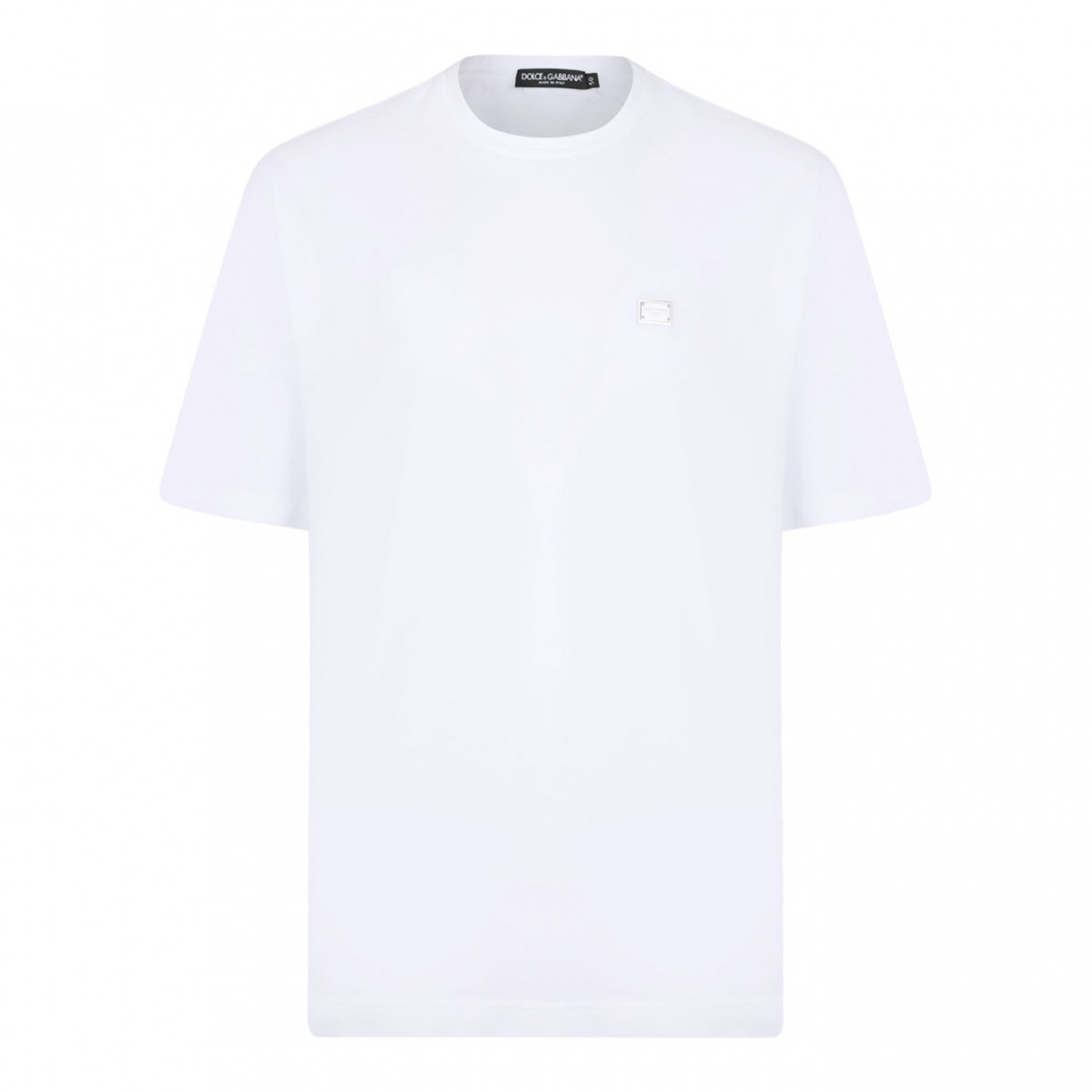 White Logo Plaque T-Shirt