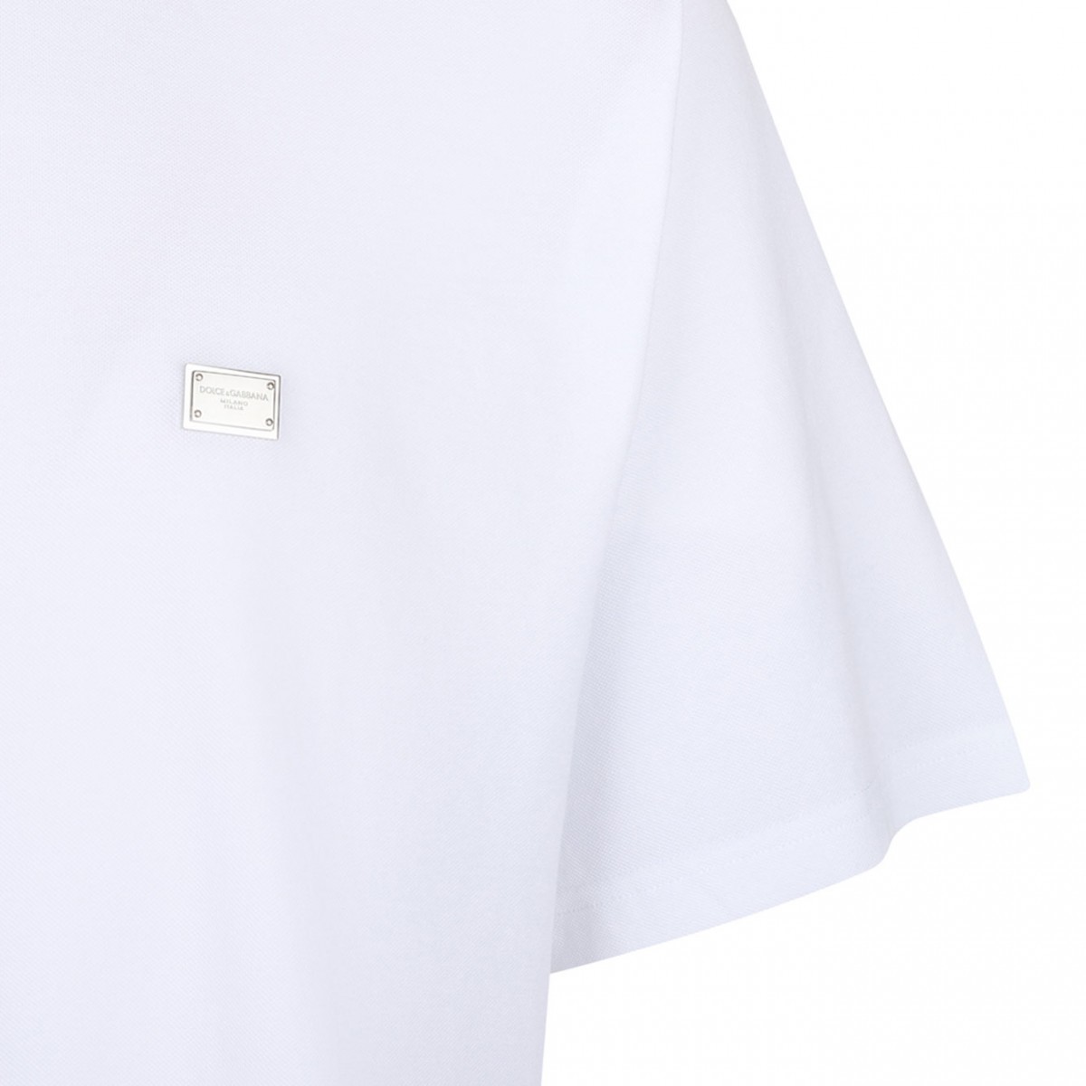 White Logo Plaque T-Shirt