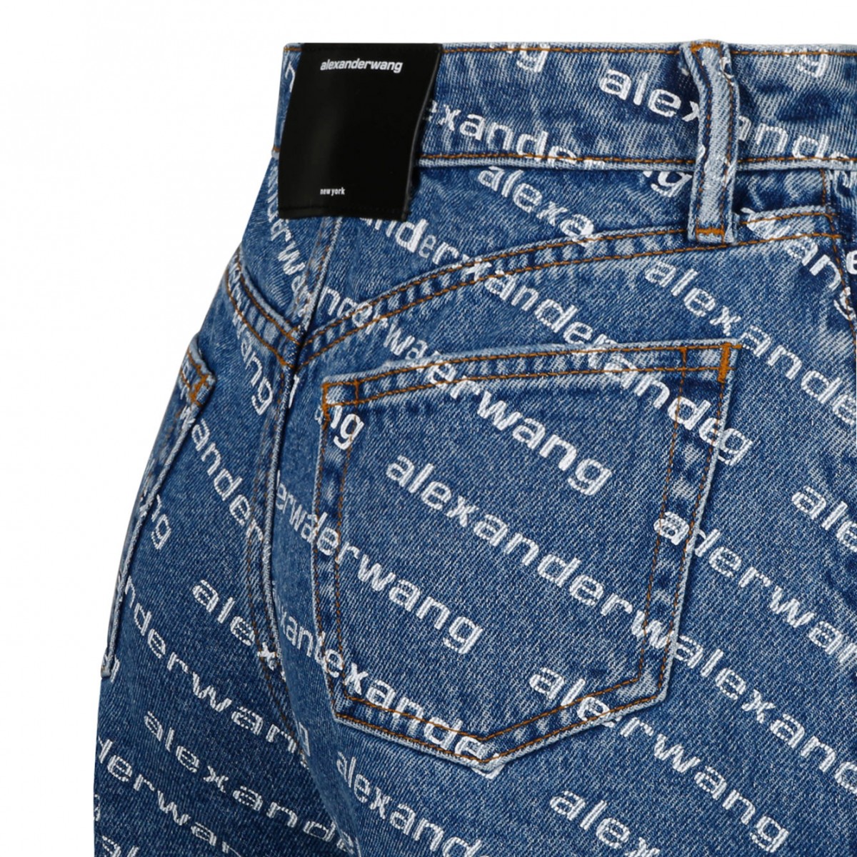 High Waisted Worn Effect Shorts